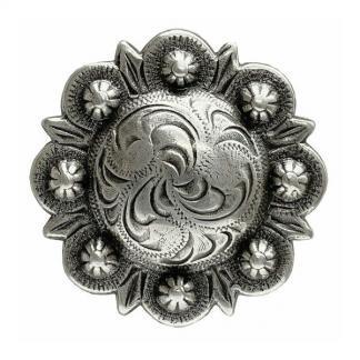 CONCHO FLORAL BERRY SILVER