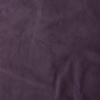 PIG SUEDE LEATHER EGGPLANT